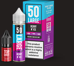 Berry n' Ice flavoured e-liquid