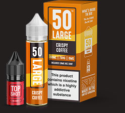 Crispy Coffee flavoured e-liquid